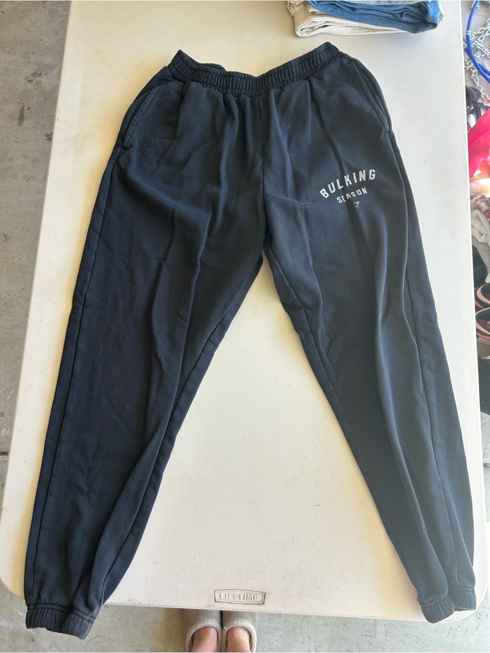 Season Black Jogger Sweatpants